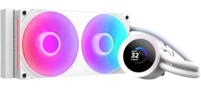 System chłodzenia cieczą NZXT Kraken Plus RGB 240 all-in-one Biały (RL-KR240-W2)