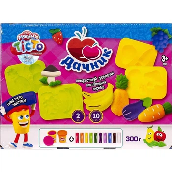 Тесто для лепки Danko Toys "Дачник" в коробке (77099)