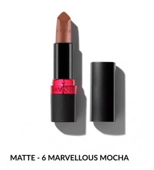 Зволожувальна матова губ "Ультра" Avon (Marvelous Mocha / Ніжний мокко), 3.6 г.