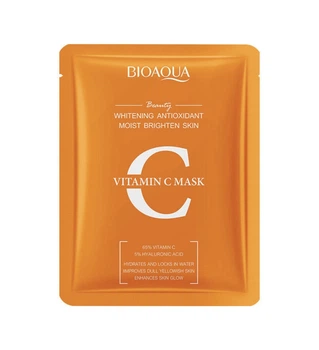 Тканинна маска для обличчя з вітаміном C BIOAQUA Vitamin C Mask, 25 г