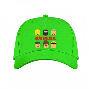 Кепка Roblox icons Салатовий
