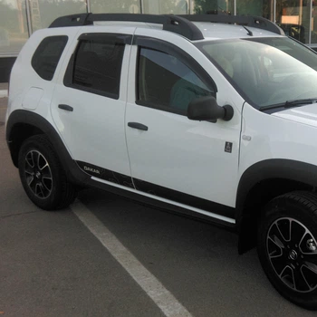 Дефлекторы окон VL-Tuning на Renault Duster/Dacia Duster I 2010-2018 (накладные)
