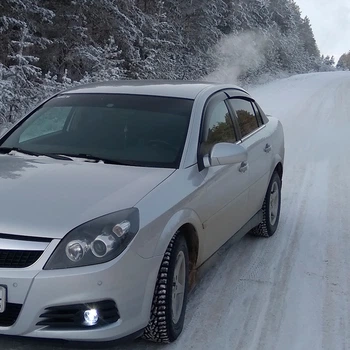 Дефлекторы окон VL-Tuning на Opel Vectra С 2002-2008 седан (накладные)
