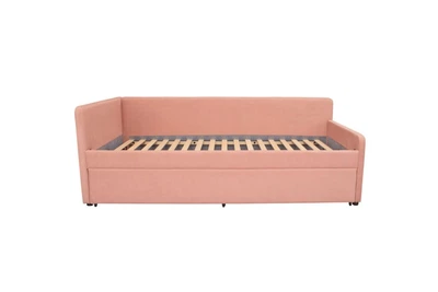 Кровать угловая Leo 90 Pink L