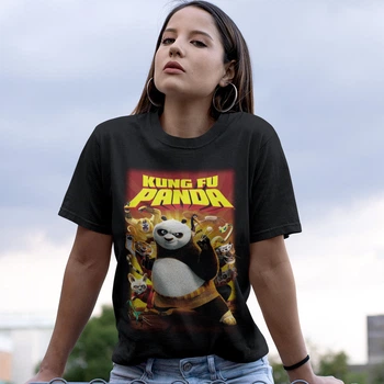 Футболка LOYS Kung Fu Panda (Poster) чорний M