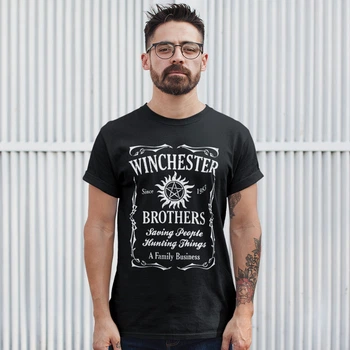 Футболка LOYS унісекс Supernatural (Winchester Brothers) чорний XXL