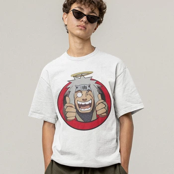 Футболка LOYS унісекс Naruto (Jiraiya) білий XXL