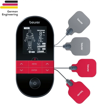 Тренажер для м'язів Beurer Digital TENS/EMS EM 59 з функцією розігрівання