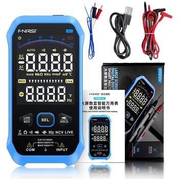 Розумний мультиметр FNIRSI S1 — TrueRMS, 9999, NCV, Type-C