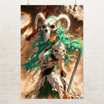 Постер Блич, Нел Ту, Bleach, Nelliel Tu Odelschwanck, аниме, A3 42×28 см (id6988)