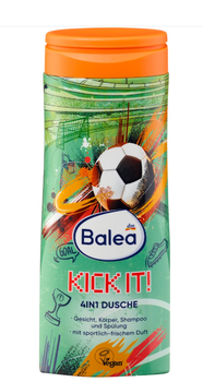 Гель для душу 4 в 1 Balea Kick It!, 300 мл