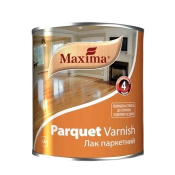 Лак паркетний - Maxima, безкольоровий матовий, 2.5 л
