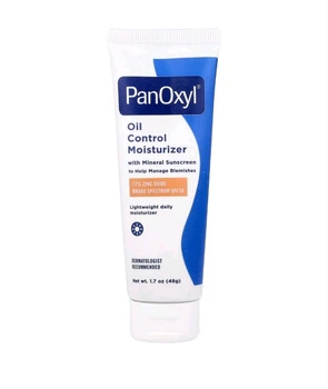 Матирующий солнцезащитный крем для кожи склонной к высыпаниям SPF 30 PanOxyl AM Oil Control Moisturizer 48 г