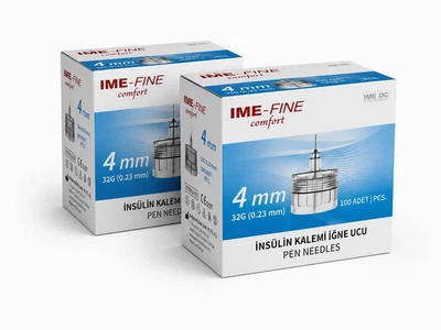 Иглы инсулиновые для шприц-ручек "Ime-Fine Comfort" 4 мм (32G x 0,23 мм), 200 шт.