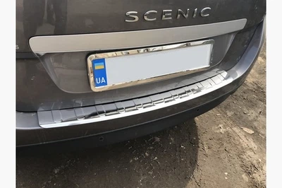 Renault Grand Scenic 2010- Накладка на задній бампер, (6458654)