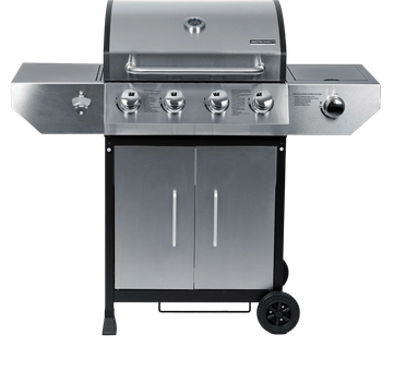 Grill gazowy Berdsen BBQChef BD-896 żeliwny ruszt z pokrywą 4+1 palniki (5903890633684)