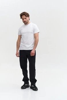 Спортивные штаны мужские черные TRACK PANTS L