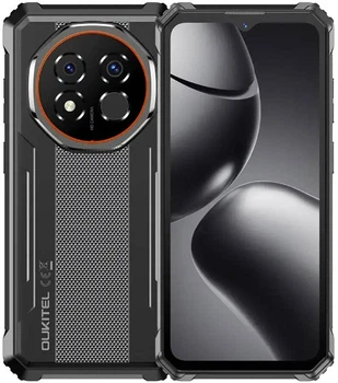 Мобильный защищенный смартфон Oukitel G6 (8+256Gb, АКБ 10600 мАч) Black