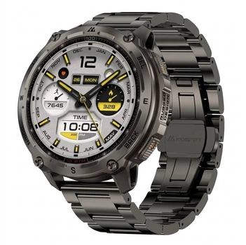 Смарт-годинник тактичний Kospet Tank T4 Metal Black (KTT0004MB)