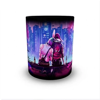 Кухоль Orca Гра Cyberpunk 2077 330 мл Чорний (0817)