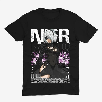Футболка Bioworld Гра Nier Automata XL Чорний (TG141)