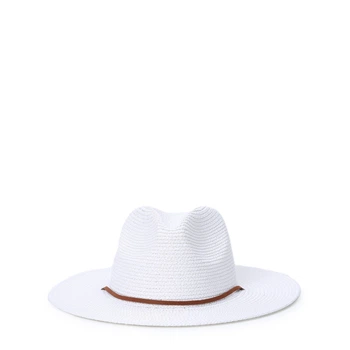 Капелюх федора чоловічий LuckyLOOK АМОРЕТ One Size Білий (087-704)