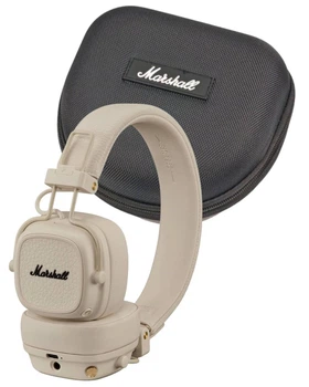 Комплект навушники з кейсом Marshall Major V Cream (1006833)