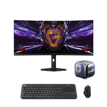 Комплект ПК Acemagic Tank03 Intel Core i9-12900H RAM 32GB монітор Redmi Logitech клавіатура миша Чорно-сірий (002328)