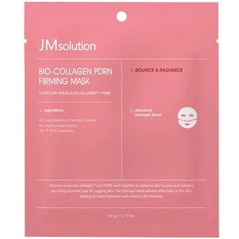 Тающая гидрогелевая маска с коллагеном и ПДРН JMsolution Bio-Collagen PDRN Firming Mask 34 г