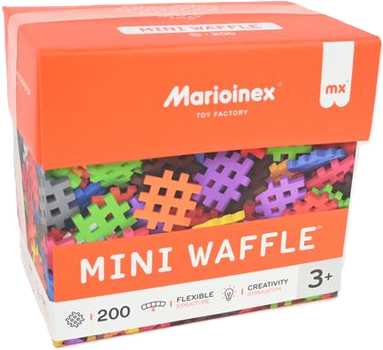 Конструктор Marioinex Mini Waffle 200 елементів 08297 (5903033908297)