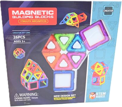 Klocki magnetyczne Trifox 26 elementów G218646 93107 (5900949493107)