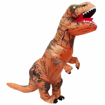 Надувний костюм динозавра T-REX 2.2 м | Карнавальний костюм для дорослих і дітей | Halloween, Party, Cosplay