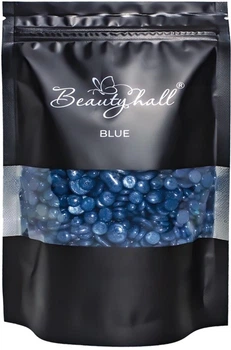 Горячий пленочный полимерный воск для депиляции BeautyHall Hot Film Wax polymer Blue голубой в гранулах 200 г (BH_RB1000/200) (5200384215280)