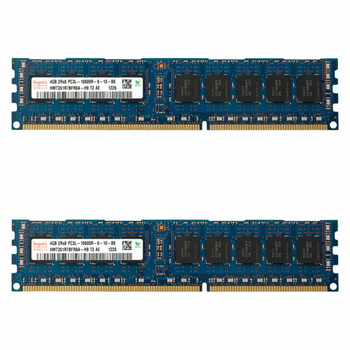 Комплект оперативної пам`яті Hynix 8 GB (2x4GB) DDR3 1333 MHz (HMT351R7BFR8A-H9-2X) Б/В