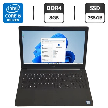 Ноутбук Dell Latitude 3500 / 15.6" (1920x1080) TN / Intel Core i5-8265U (4 (8) ядра по 1.6 - 3.9 GHz) / 8 GB DDR4 / 256 GB SSD / Intel UHD Graphics 620 / WebCam б/у
