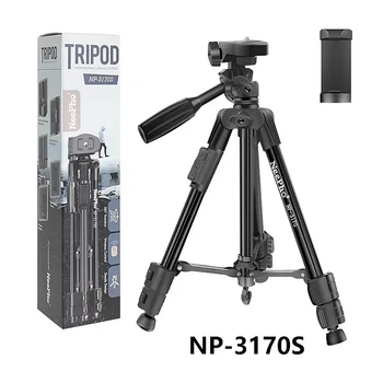 Професійний штатив із пультом NeePho NP-3170S для смартфона, камери, кільцевої лампи