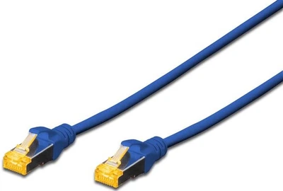 Патч-корд DIGITUS CAT 6a S-FTP, 2м, AWG 26/7, Cu, LSZH, синій (649264)