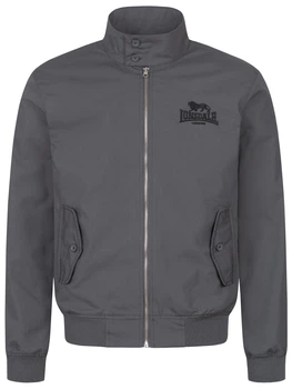 Бомбер чоловічий Lonsdale ACTON 118027-1572 3XL Anthracite/Black (4255581542265)