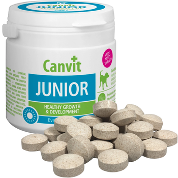 Витаминно-минеральный комплекс для щенков и молодых собак Canvit Junior 100 г can50720