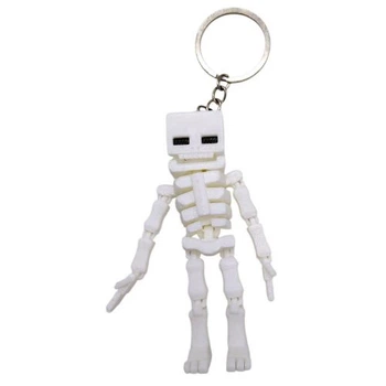 Брелок 3d друк "Minecraft: Skeleton"