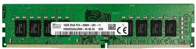 Модуль памяти SK hynix 16GB DDR4 2666MHz UDIMM PC4-21300 для ПК (HMA82GU6JJR8N-VK)