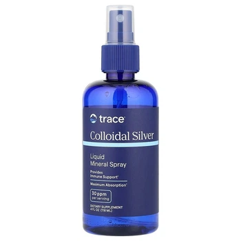 Коллоидное серебро спрей Trace Minerals Research (Colloidal Silver Spray) 30 PPM 118 мл TMR00319