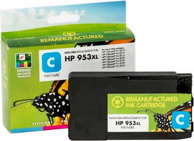 Tusz Static Control 953XL do HP Cyan (F6U16AE)