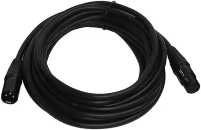 Кабель микрофонный Alfabeto MXX6-BK (XLR 3-pin - XLR 3-pin) (Black) (6 м)