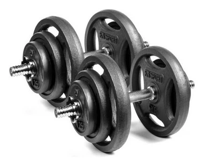 Гантелі розбірні RN-Sport 2 по 18,5 кг. (RNS_RN_QTR18х2)