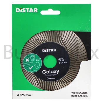 Диск алмазний відрізний DiStar 1A1R Galaxy 125x1,6/1,5x30x22,23 мм турбований