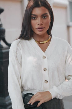 Кофта 2319,6444 Seventeen Молочний XXL/3XL (2319.6444)