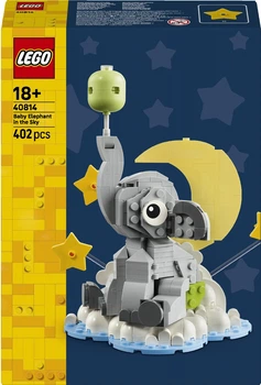 Конструктор LEGO Iconic Слонёнок в небе 402 детали (40814)