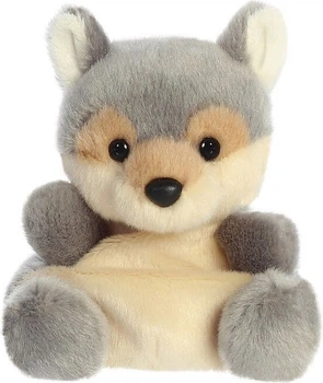 М'яка іграшка Aurora Palm Pals Вовк Whistler 13 см 33528 (5034566337749)