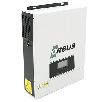 UPS ИБП гибридный инвертор ORBUS ORB1.6KW, 2000VA, 1600W, 12V, ток заряда 20-60А, MPPT 30-400В, WiFi